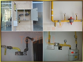 Tadilatda Doğalgaz Çalışmaları